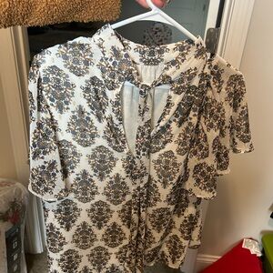 Floral Print Women's Top